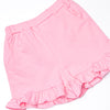 Nora Knit Ruffle Pocket Shorts, (6 Colors)