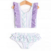 Wisteria Lanes Tankini, Purple