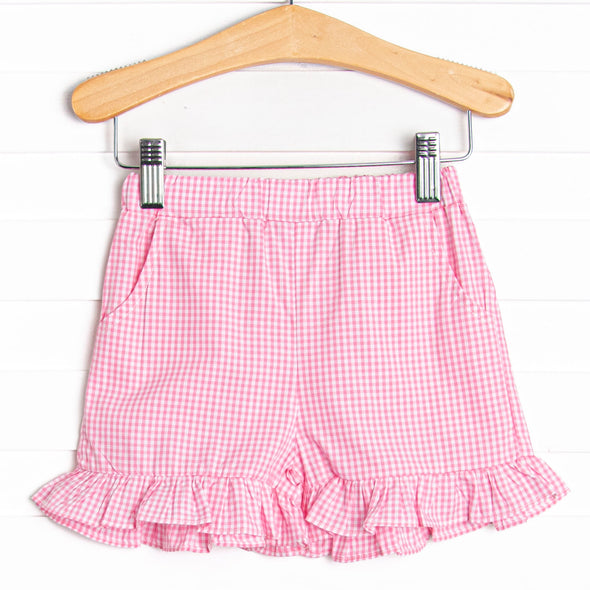 Waverly Woven Ruffle Pocket Shorts, (3 Colors)