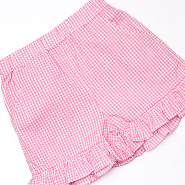 Waverly Woven Ruffle Pocket Shorts, (3 Colors)