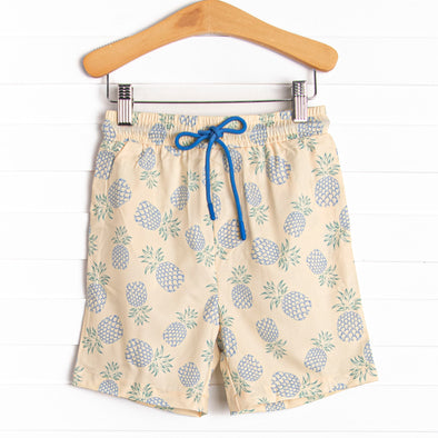 No Dole Days Swim Trunks, Blue