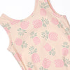 No Dole Days Sleeveless One Piece, Pink