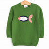 Crisp Morning Catch Sweater, Green