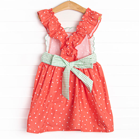 Springtime Sweetness Dress, Red