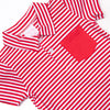 Levi Short Set, Red Stripe