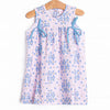 Blue Bundle Bows Dress, Pink