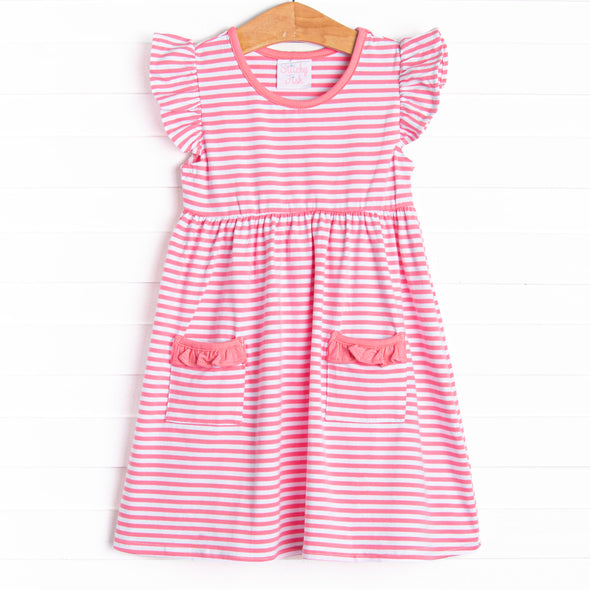 Everly Dress, Pink