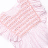 Peony for Your Thoughts Smocked Short Set, Pink