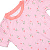 Recital Roses Bamboo Pajama Short Set, Pink