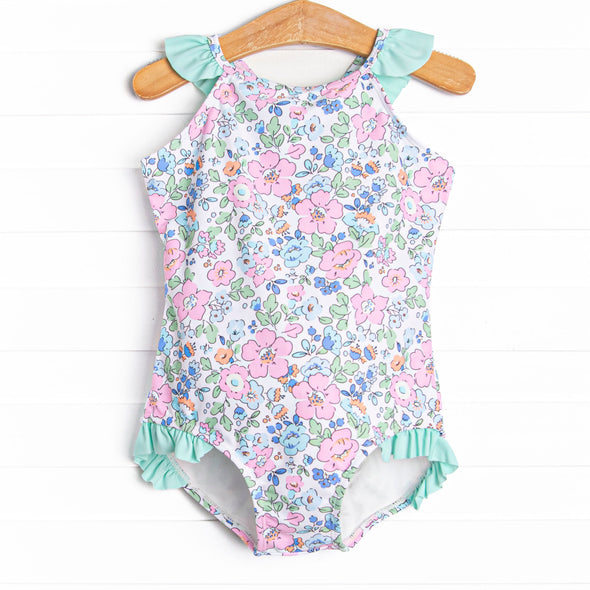 Pink Magnolia One Piece, Blue