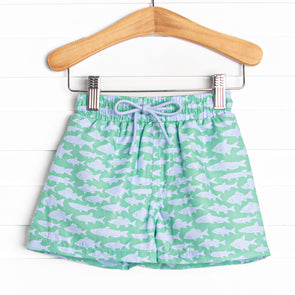 Lake Day Swim Trunks, Green