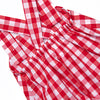 Big League Baller Smocked Sunsuit, Red