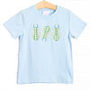 Picnic Pals Applique Top, Blue