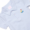 Sailboat Bay Embroidered Polo, Blue