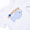 Reel 'Em In Applique Short Set, Navy