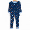 Big League Batter Bamboo Pajama Set, Blue