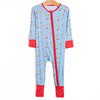 Reely Good Day Bamboo Zippy Pajama, Blue