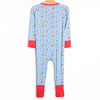 Reely Good Day Bamboo Zippy Pajama, Blue