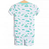 Little Leap Frog Bamboo Pajama Short Set, Green