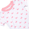 Whale Watch Bamboo Pajama Short Set, Pink