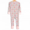 Scarlet Sage Bamboo Zippy Pajama, Red