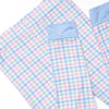 Paradise Plaid Bamboo Pajama Set, Blue