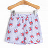 East Coast Crabs Swim Trunks, Blue