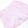 Proper Petals Smocked Ruffle Short Set, Pink