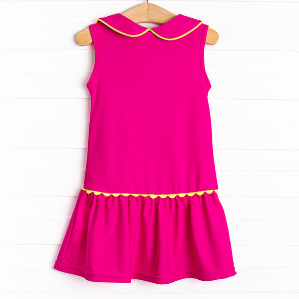 Qualifier Cutie Tennis Dress, Pink