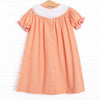 Sugar Overload Smocked Bishop Dress, Orange