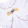 Creepy Critter Applique Legging Set, Orange