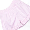 Kingdom Carriage Ride Embroidered Short Set, Pink