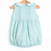 Flamingle Mint Smocked Bubble, Green