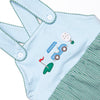 Putterly Adorable Applique Bubble, Blue and Green