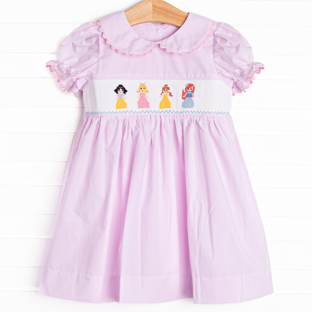 Smocked sweets Wisteria outlet princess dress