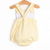 Clayton Sunsuit, Yellow Stripe