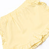 Calla Short Set, Yellow Stripe