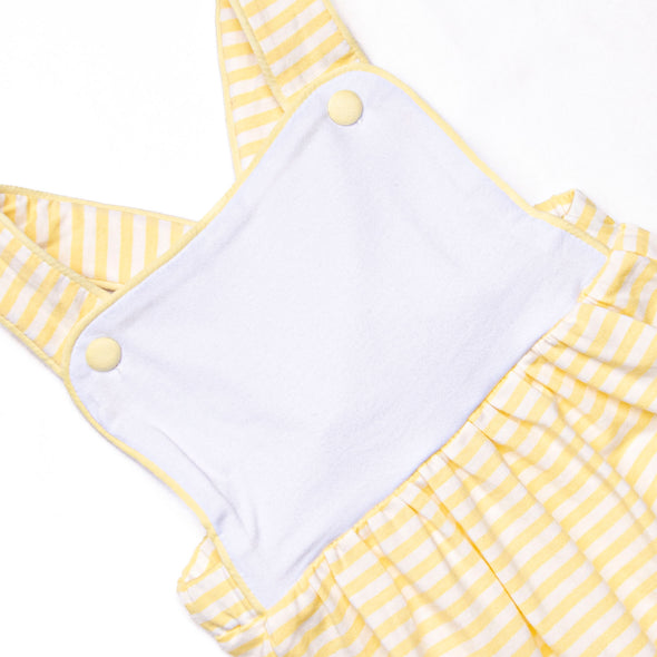 Clayton Sunsuit, Yellow Stripe