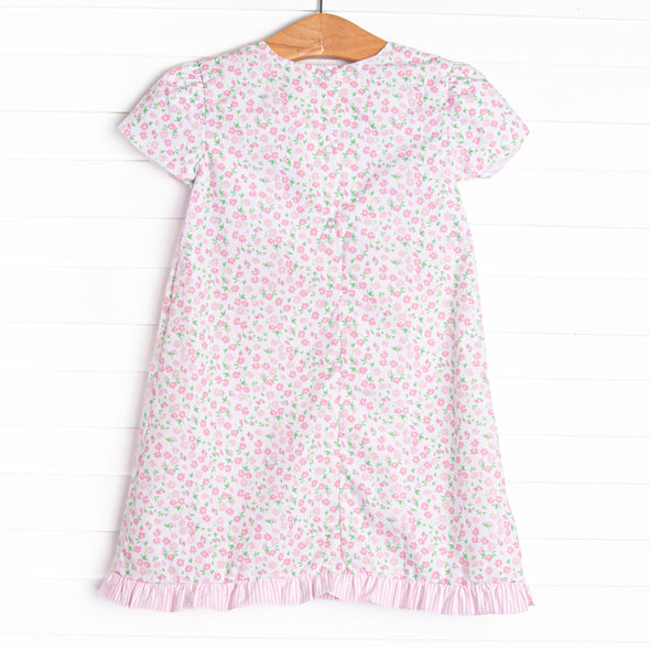 Delightful Daisies Dress, Pink