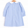 Perfect Pick Smocked Dress, Blue