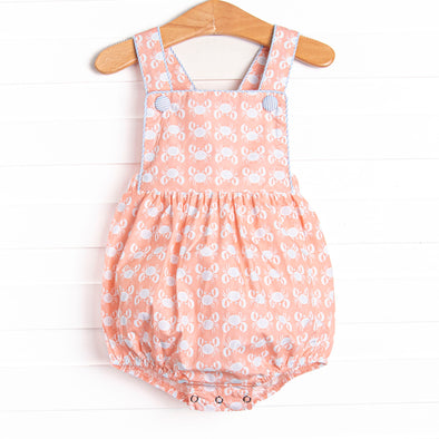 Palm Beach Pinchers Sunsuit, Orange