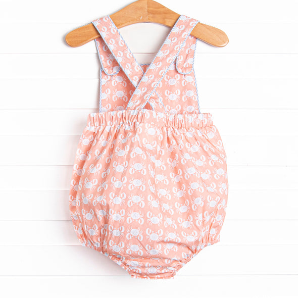 Palm Beach Pinchers Sunsuit, Orange