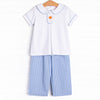 Perfect Pick Smocked Pant Set, Blue