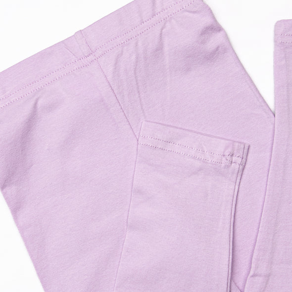 Heart to Heart Pocket Legging Set, Purple