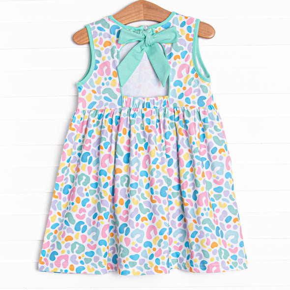 Sass and Spots Dress, Green