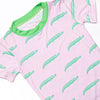 St. Augustine Bamboo Pajama Short Set, Pink