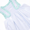 Magic In The Air Applique Dress, Blue