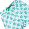 Tide Pool Turtles Swim Trunks, Blue