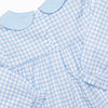 Prim and Proper Girl Diaper Set, Blue