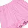 In the Wild Applique Ruffle Short Set, Pink